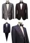 Preview: Regular Fit Herren Anzug mit Weste Kurzgröße