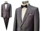 Preview: Regular Fit Herren Anzug mit Weste Kurzgröße