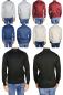 Preview: Stehkragen Herren Pullover