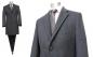 Preview: Herren Wool Mantel Struktur Anthrazit