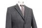 Preview: Herren Wool Mantel Struktur Anthrazit