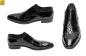 Preview: Herrenschuhe ohne Schnürsenkel Lack Leder