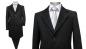 Preview: Knielange Herren Mantel Schwarz