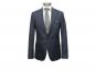 Preview: Slim Fit Anzug Dunkelblau Herren mit Weste und Reversnadel