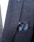 Preview: Slim Fit Anzug Dunkelblau Herren mit Weste und Reversnadel
