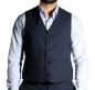 Preview: Klassische Herren Anzugweste Regular Fit