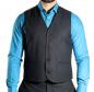 Preview: Klassische Herren Anzugweste Regular Fit