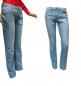 Preview: Damen Jeans Hose rote nieten