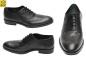 Preview: Herren Schuhe Echtleder Schwarz