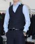 Preview: Slim-fit Herren Weste Anzugweste