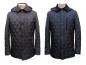 Preview: Steppjacke Herren mit Kapuze