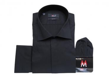 Umschlagmanschetten Hemd Slim-fit extra lange Arme