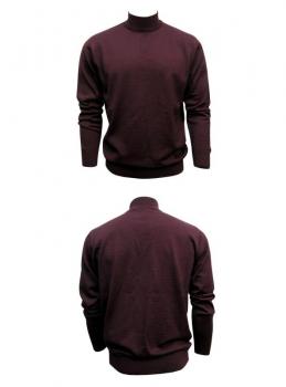 Herren Pullover Stehkragen Turtleneck