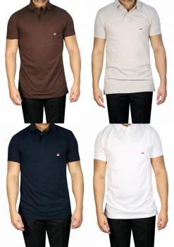 Kurzarm Herren Poloshirt Slim Fit