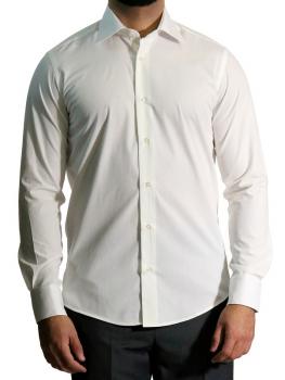 Herren extra lang arm Hemd Slim-fit