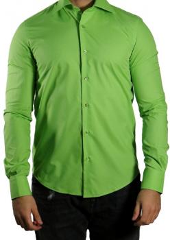 Herren extra lang arm Hemd Slim-fit