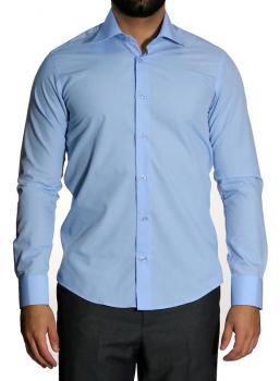 Herren extra lang arm Hemd Slim-fit