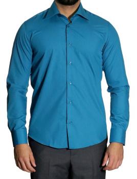 Herren extra lang arm Hemd Slim-fit