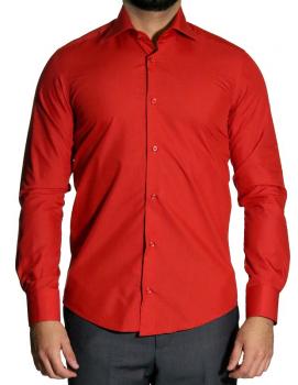 Herren extra lang arm Hemd Slim-fit