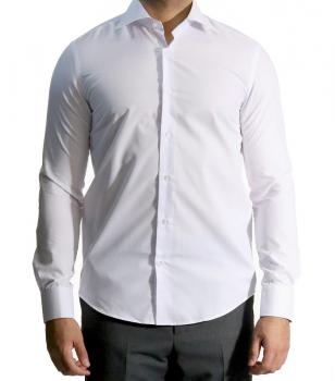 Herren extra lang arm Hemd Slim-fit