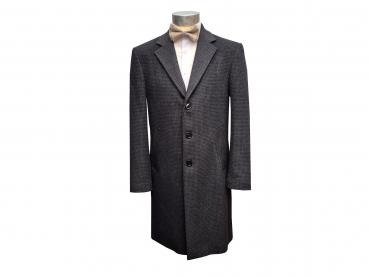 Herren Mantel Knielang 3 Knopf