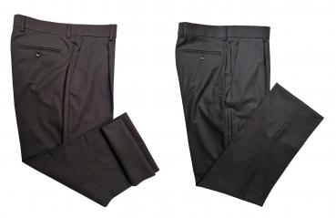 Klassische Herren Bundfaltenhose Regular Fit