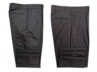 Klassische Herren Bundfaltenhose Regular Fit