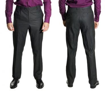 Klassische Herren Bundfaltenhose Regular Fit
