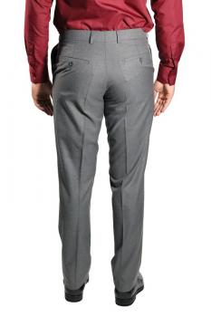 Klassische Herrenhose ohne Bundfalten Regular