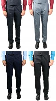 Herren Hose Anzughose mit Bundfalte