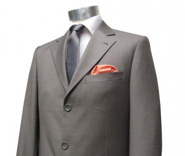 Herren Anzug 3-Knopf Khaki Grün Modern Fit