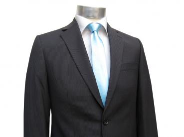 Herren Streifen Slim-fit Anzug