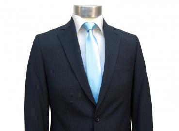 Herren Streifen Slim-fit Anzug