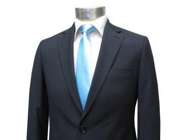Herren Streifen Slim-fit Anzug