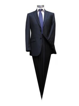Slim-fit Anzug 2-Schlitz Dunkelblau