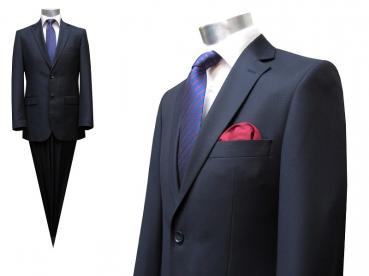 Slim-fit Anzug 2-Schlitz Dunkelblau