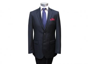 Slim-fit Anzug 2-Schlitz Dunkelblau