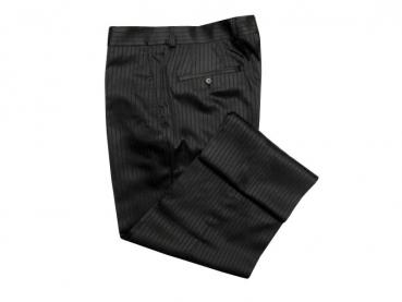 Glanz Herren Hose Festlich gestreift