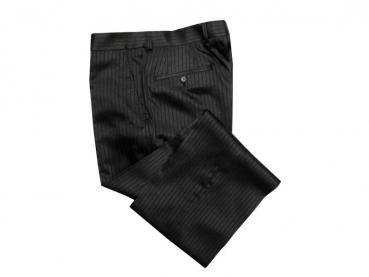 Glanz Herren Hose Festlich gestreift