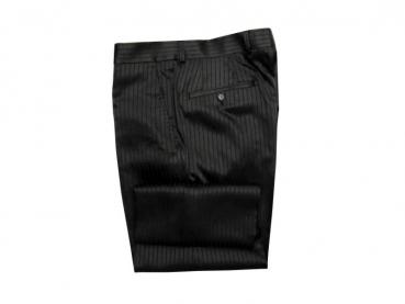Glanz Herren Hose Festlich gestreift