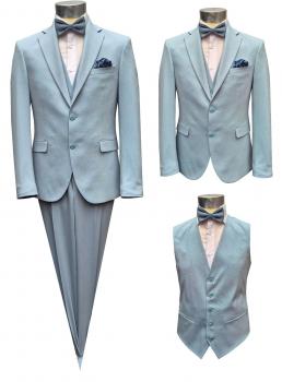 Herrenanzug mit Weste und Fliege Elegant