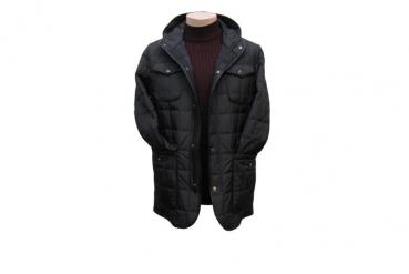 Herren Steppjacke Parka mit Kapuze