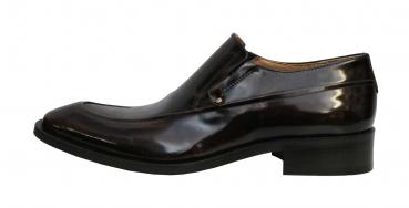 Herren Leder Schuhe Slip-On