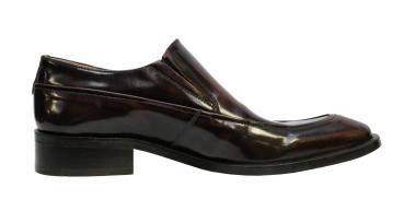 Herren Leder Schuhe Slip-On