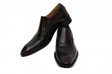 Herren Leder Schuhe Slip-On