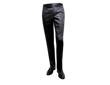Barock muster glanz Hose Herren Flat Front