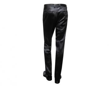 Barock muster glanz Hose Herren Flat Front