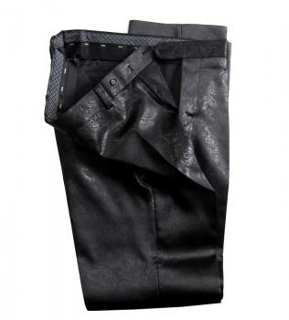 Barock muster glanz Hose Herren Flat Front