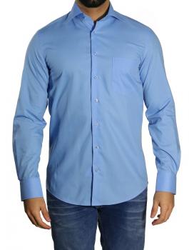 Herren Business Freizeit Hemd Langarm Regular