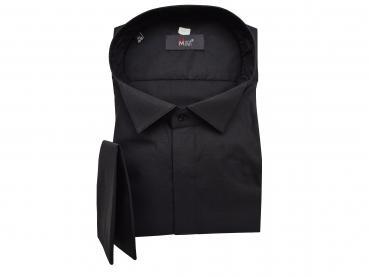 extra Langarm Umschlagmanschetten Gala Hemd Langgröße